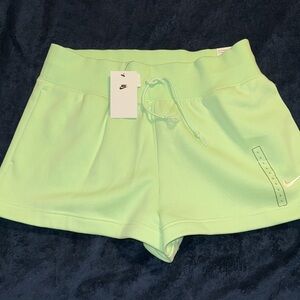 Nike Women's Neon Green Shorts NEW Large or XL Shorts